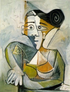 Mujer sentada 1 1938 Pablo Picasso Pinturas al óleo